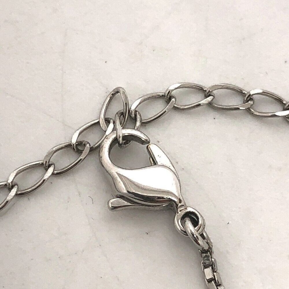 Dior Trotter Number 2 plate Pendant Necklace Metal blue - Picture 8 of 8